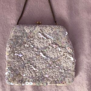 Vintage Beaded & Sequin Evening Bag
